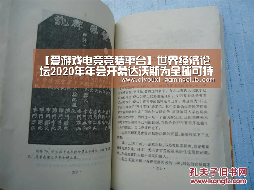 【爱游戏电竞竞猜平台】世界经济论坛2020年年会开幕达沃斯为全球可持续发展凝聚力量(图4) 爱游戏电竞竞猜平台